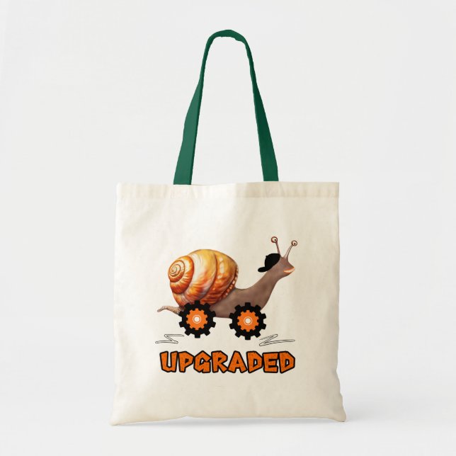 Bolsa Tote Caracol rápido (Frente)