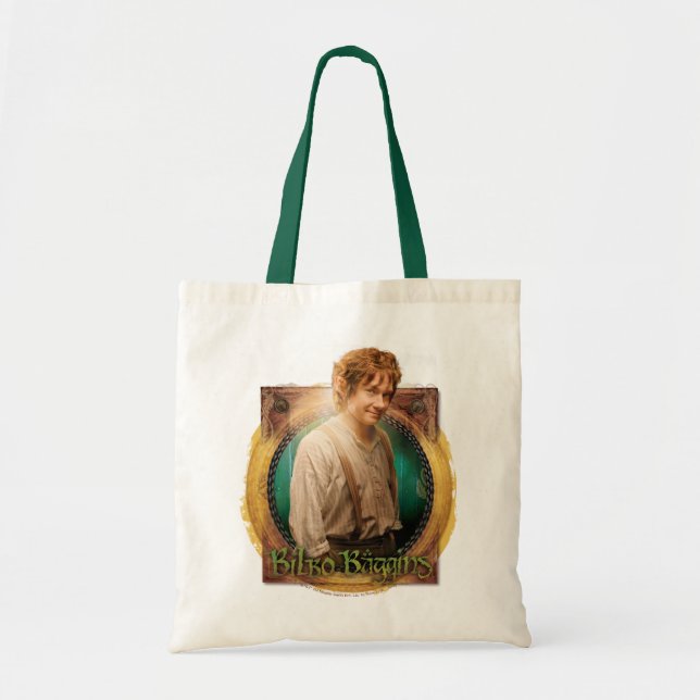 Bolsa Tote Caractere BILBO BAGGINS™ com nome (Frente)