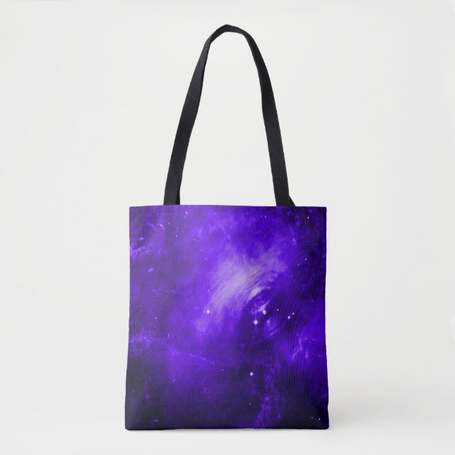 Bolsa Tote Caranguejo Nebula Ultravioleta (Frente)