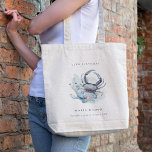 Bolsa Tote Caranguejo Submarino Náutico Qualquer Idade Aniver<br><div class="desc">Se precisar de mais alguma personalização,  por favor,  sinta-se à vontade para me enviar uma mensagem em yellowfebstudio@gmail.com.</div>
