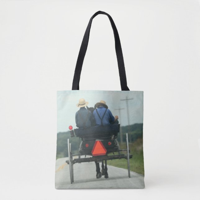 Bolsa Tote Caras Amish (Frente)