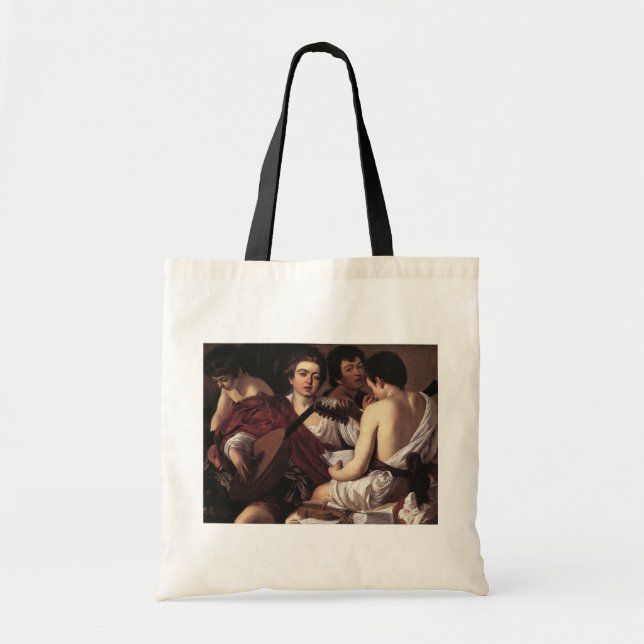 Bolsa Tote Caravaggio: Os músicos (Frente)