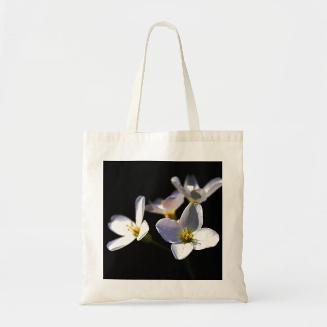 Bolsa Tote Cardamine Pratensis Flowers bti (Frente)