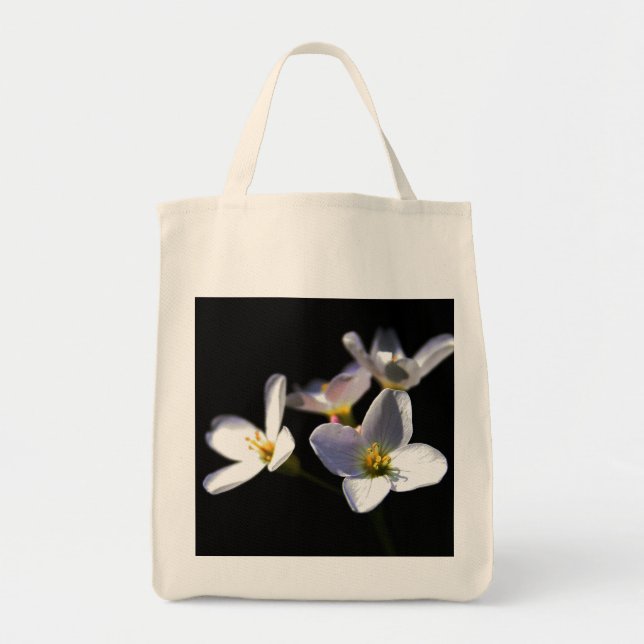 Bolsa Tote Cardamine Pratensis Flowers gtcna (Frente)