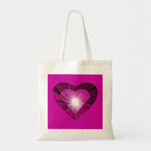 Bolsa Tote Cardíaco rosa, cor-de-rosa