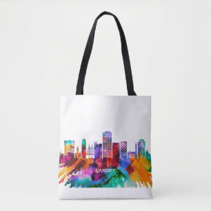 Bolsa Tote Cardiff Skyline
