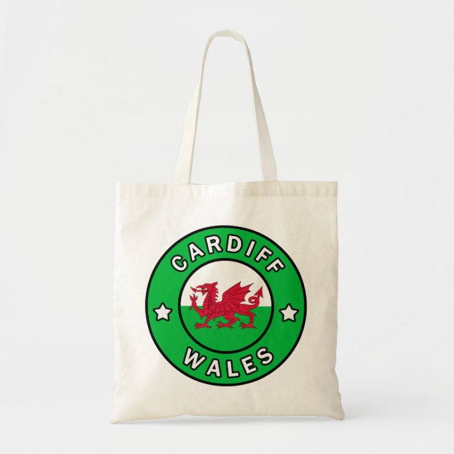 Bolsa Tote Cardiff Wales (Frente)
