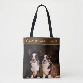 Bolsa Tote Cardigan Corgi