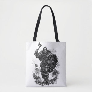 Bolsa Tote Carga do Guerreiro Viking – Batalha de Tinta