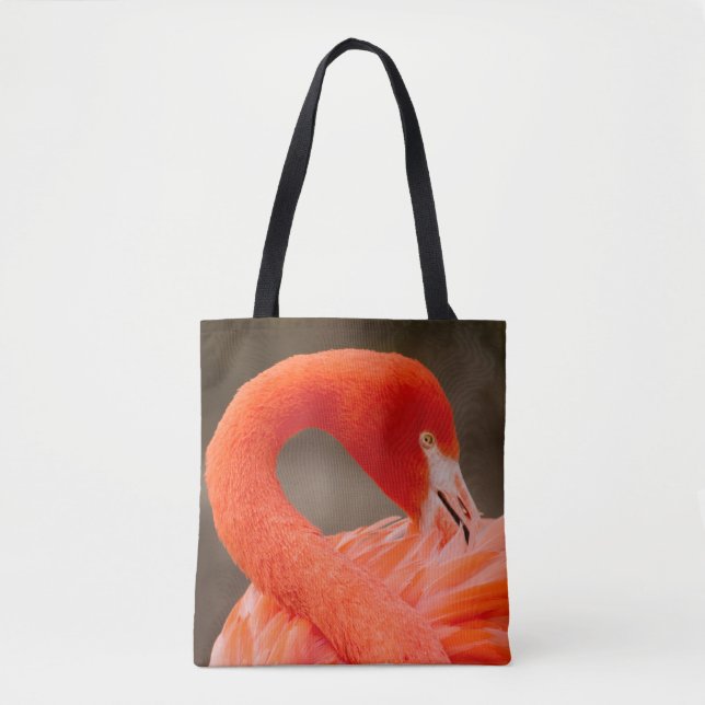 Bolsa Tote Caribe flamingo (Frente)