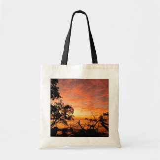 Bolsa Tote Caribe Saco de Tota Sunset Brilhante Brilhante