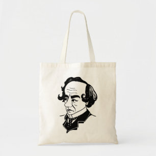 Bolsa Tote Caricatura Benjamin Disraeli