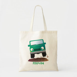 Bolsa Tote Caricatura de veículos todo-o-terreno 4X4