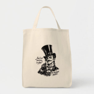 Bolsa Tote Caricatura do Lorde espirituoso 