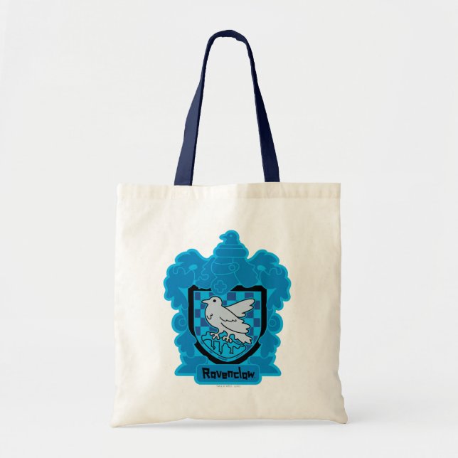 Bolsa Tote Caricatura Ravenclaw Crest (Frente)