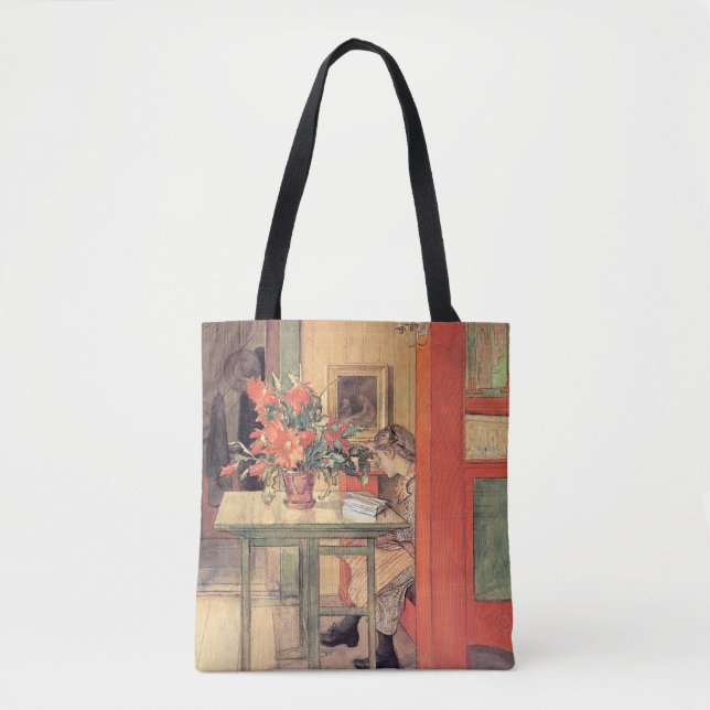 Bolsa Tote Carl Larsson - Lisbeth Reading (Frente)