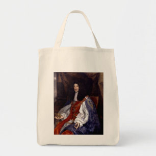 Bolsa Tote Carlos II da Grã-Bretanha Excelente e da Irlanda