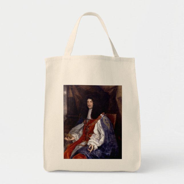 Bolsa Tote Carlos II da Grã-Bretanha Excelente e da Irlanda (Frente)