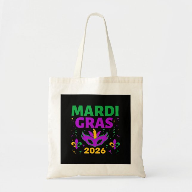 Bolsa Tote Carnaval 2026 Personalizado (Frente)