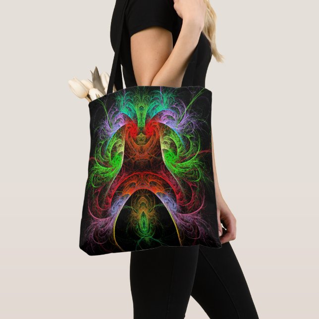 Bolsa Tote Carnaval Abstrato Art (Close Up)