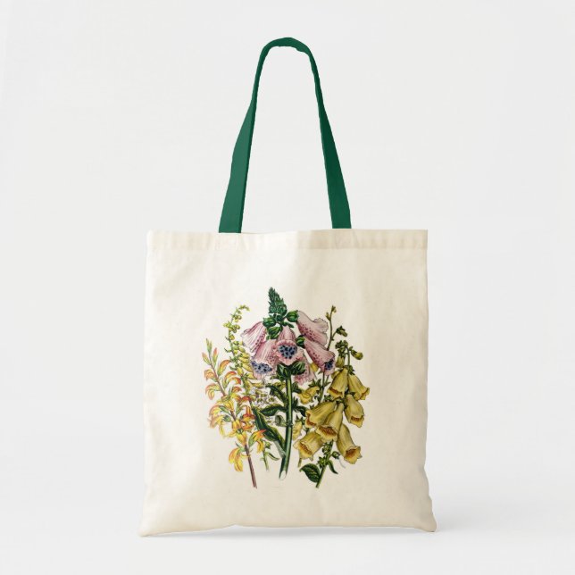 Bolsa Tote Carnaval de flores (Frente)