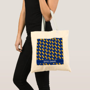 Bolsa Tote Carnaval Personalizado do Deus abençoe FLAG BARBAD