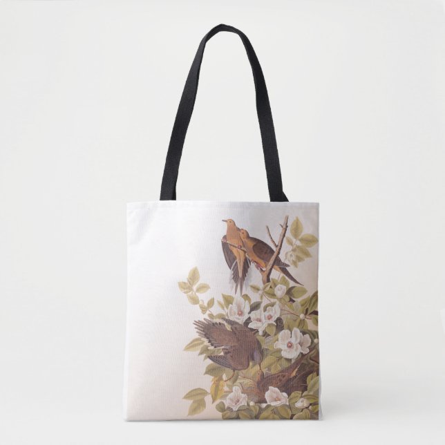 Bolsa Tote Carolina Pigeon ou Mourning Dove (Frente)