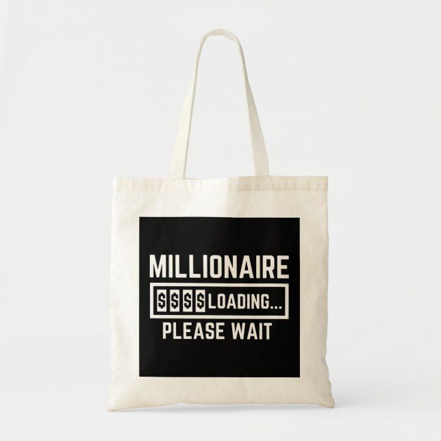 Bolsa Tote Carregamento Milionário Aguarde (Frente)