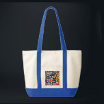 Bolsa Tote Carregar da Tradição: Símbolos Judeus Tote Bag<br><div class="desc">Abraçar o espírito da fé e da herança com o nosso "Carregar da Tradição" Símbolos Judaicos, Saco de Tote. Adorado com símbolos icônicos como a Estrela de David, menorah, e hamsa, esta bolsa de tote é mais do que um carrinho; é uma celebração visual da tradição judaica. Resistente, espaçoso e...</div>