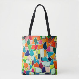 Bolsa Tote Carregar de mosaico-tudo