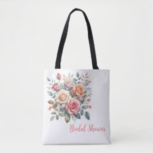 Bolsa Tote Carregar seus Blooms em estilo: Rosas de Espelho N