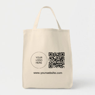 Bolsa Tote Carregue o seu logotipo Endereço do site do Modelo