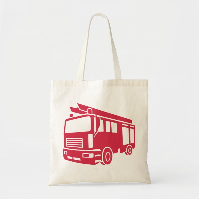Bolsa Tote Carro de bombeiros (Frente)