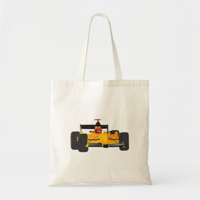 Bolsa Tote carro de corrida (Frente)