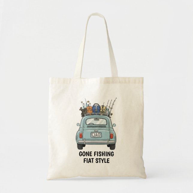Bolsa Tote Carro Fiat de Pesca  (Frente)