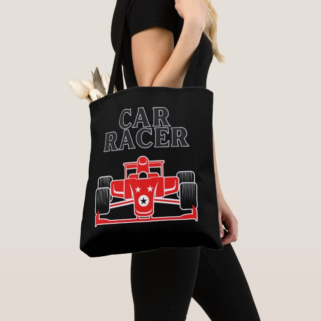Bolsa Tote Carro Racer (Close Up)