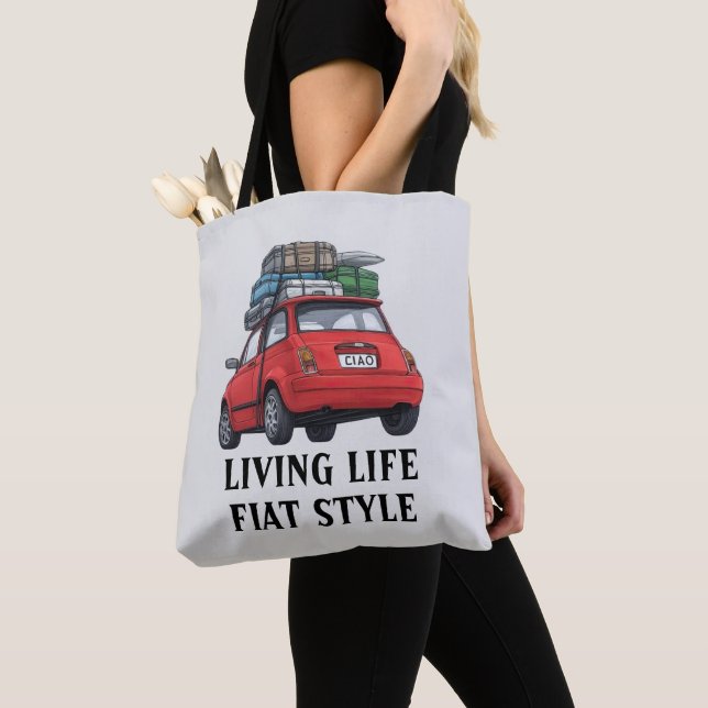 Bolsa Tote Carro Red Fiat (Close Up)
