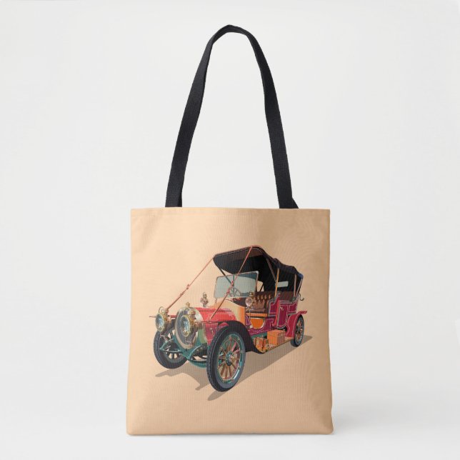 Bolsa Tote Carro vintage (Frente)