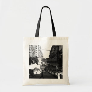 Bolsa Tote Carros da cidade da rua de China Hong Kong do
