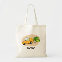 Bolsa Tote Carrot Pun Engraçado