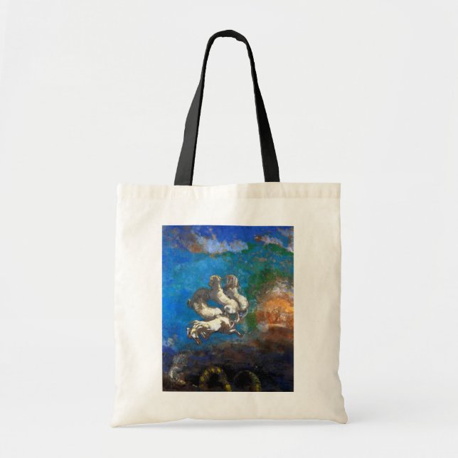 Bolsa Tote Carruagem de Apolo, Redon (Frente)