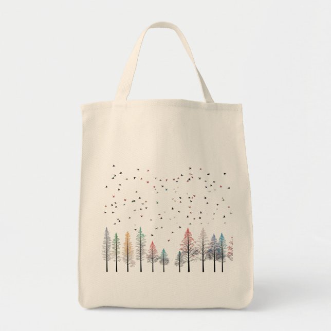 Bolsa Tote Carry the Calm – A Forest Full of Dreams (Frente)