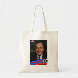 Bolsa Tote Cartão de Beisebol George H.W. Bush