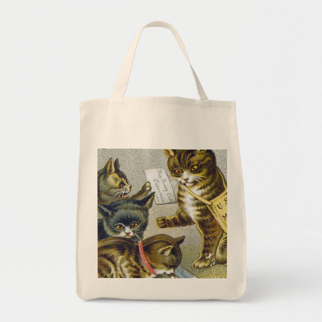 Bolsa Tote Cartão de comércio da linha, 1880 (Frente)