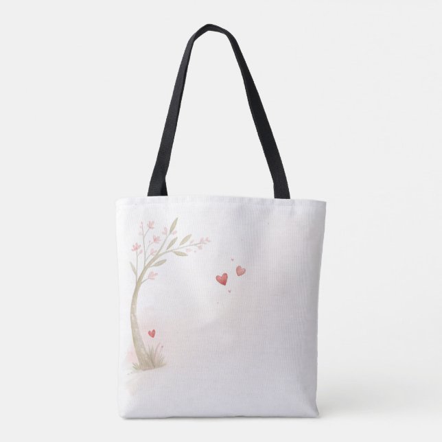Bolsa Tote Cartão de Panda Românico - Seja Meu Para Sempre (Verso)