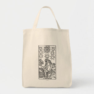 Bolsa Tote Cartão de Tarot: As estrelas