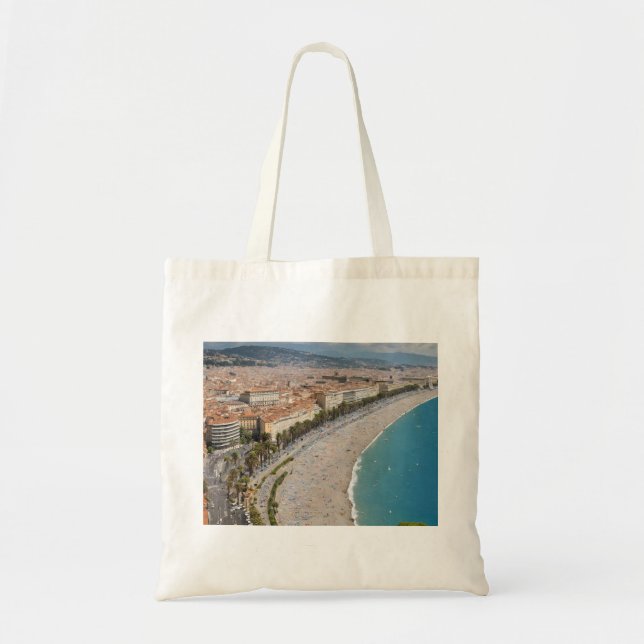 Bolsa Tote Cartão postal da Nice França (Frente)
