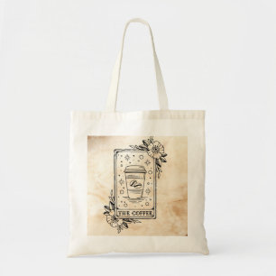 Bolsa Tote Cartão Tarot Café