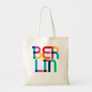 Bolsa Tote Cartas de Arte Pop da Alemanha de Berlim