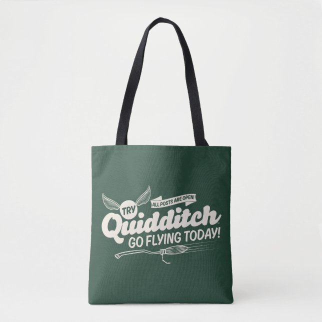 Bolsa Tote Cartaz de Recrutamento de QUIDDITCH™ (Frente)